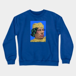 Gaddafi's Bad Hair Day Crewneck Sweatshirt